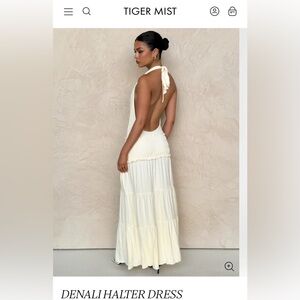 DENALI HALTER DRESS